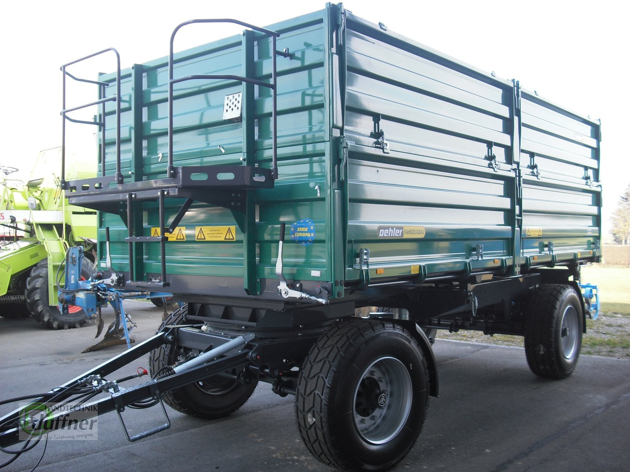 Oehler OL ZDK 180 - Traktorska prikolica za farmu/ Kiper: slika 4 Oehler OL ZDK 180 - Traktorska prikolica za farmu/ Kiper: slika 4