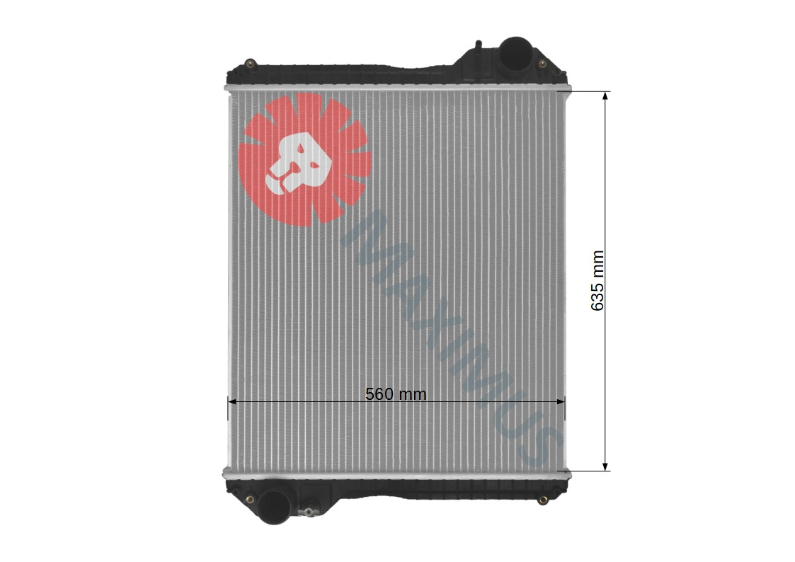 CATERPILLAR CASE NEW HOLLAND 416E , 422E , 428E , 430E , 432E , 434E , 442E , 444E , CVX , CVT - Radijator za Bager utovarivač: slika 2 CATERPILLAR CASE NEW HOLLAND 416E , 422E , 428E , 430E , 432E , 434E , 442E , 444E , CVX , CVT - Radijator za Bager utovarivač: slika 2