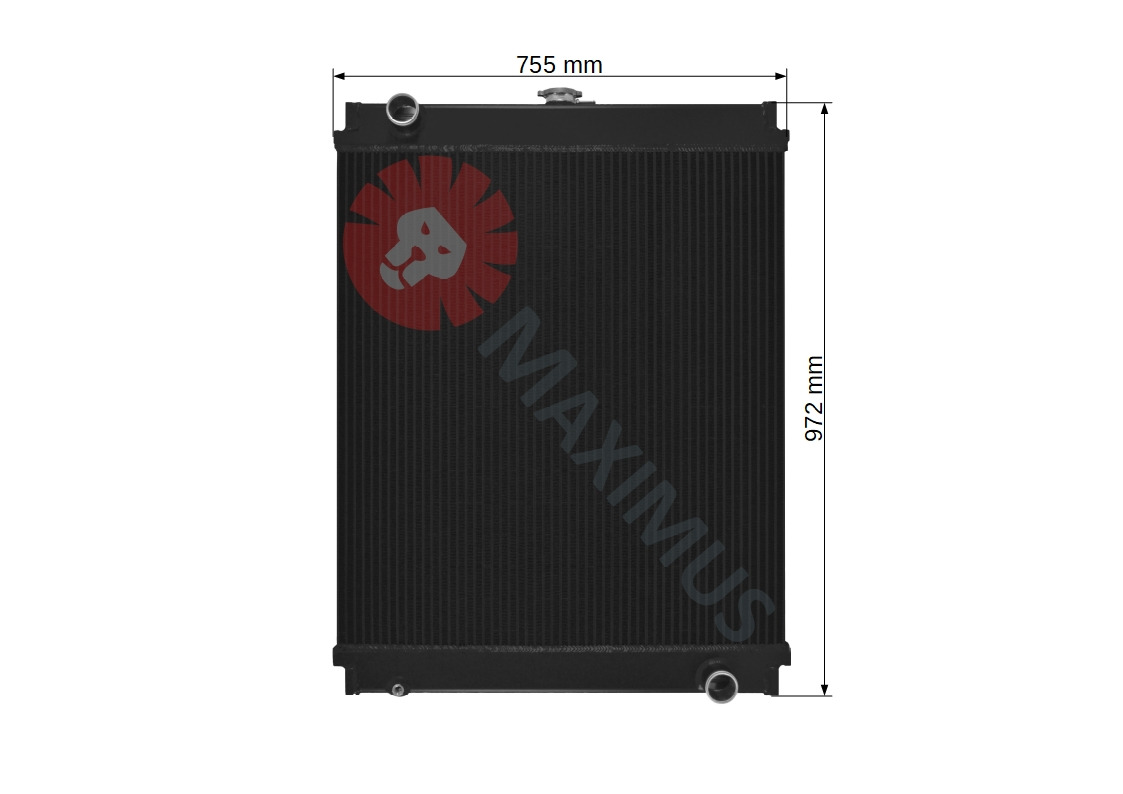 NEW HOLLAND 215B - Radijator za Bager točkaš: slika 2 NEW HOLLAND 215B - Radijator za Bager točkaš: slika 2