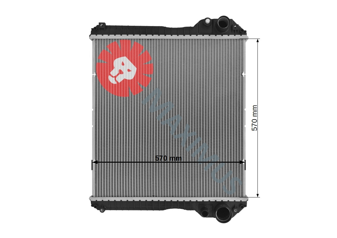 NEW HOLLAND B110 , B115 , B95 , LB110 , LB115 , LB75 , LB90 , 580SR 590SR 695SM - Radijator za Bager utovarivač: slika 3 NEW HOLLAND B110 , B115 , B95 , LB110 , LB115 , LB75 , LB90 , 580SR 590SR 695SM - Radijator za Bager utovarivač: slika 3