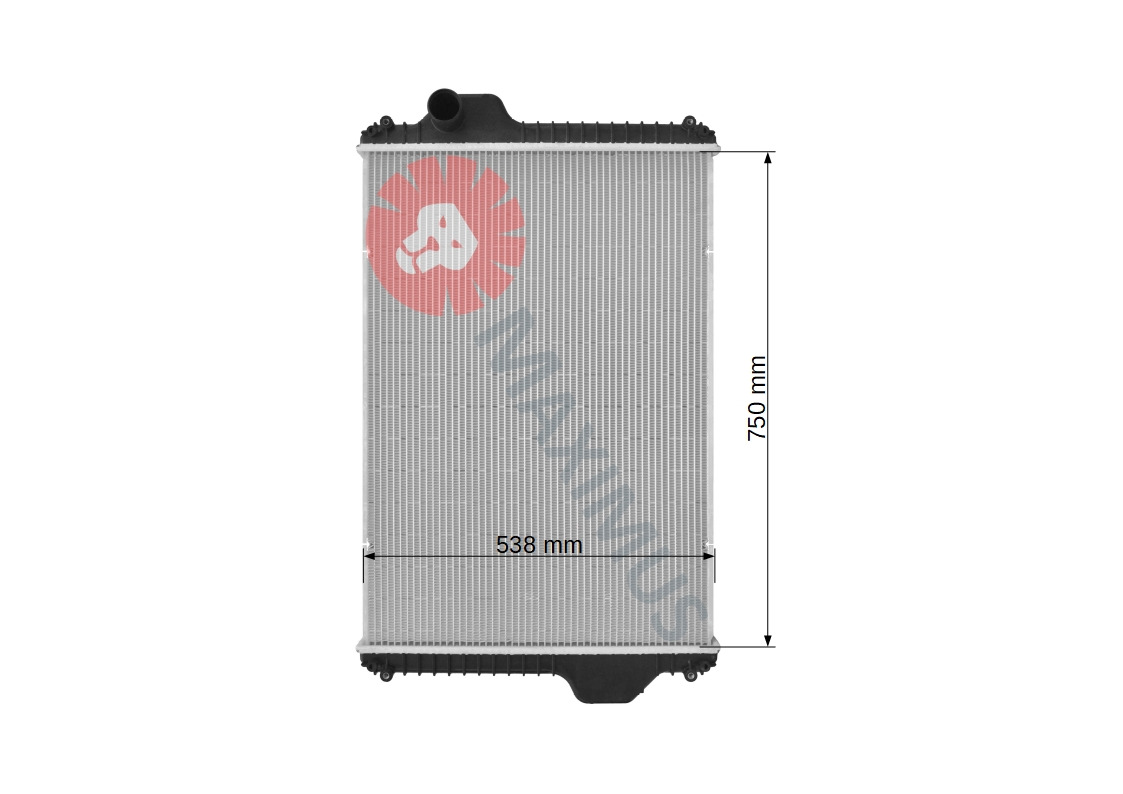 NEW HOLLAND T8.350 T8.320 T8.380 T8.410 - Radijator za Traktor: slika 3 NEW HOLLAND T8.350 T8.320 T8.380 T8.410 - Radijator za Traktor: slika 3