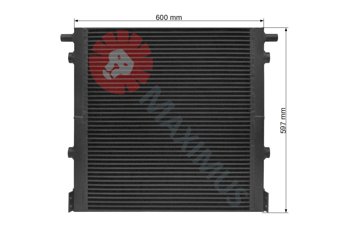SAMPO PRO1046 - Hladnjak ulja za Kombajn za šumarstvo: slika 3 SAMPO PRO1046 - Hladnjak ulja za Kombajn za šumarstvo: slika 3