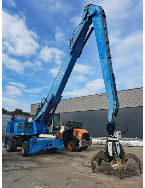 Fuchs MHL360D with low hour engine + grapple - Bager za obradu otpada/ Industrije: slika 3 Fuchs MHL360D with low hour engine + grapple - Bager za obradu otpada/ Industrije: slika 3