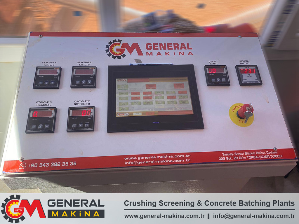 Novu Drobilica GENERAL MAKİNA Bauxite Crushing and Screening Plant: slika 7