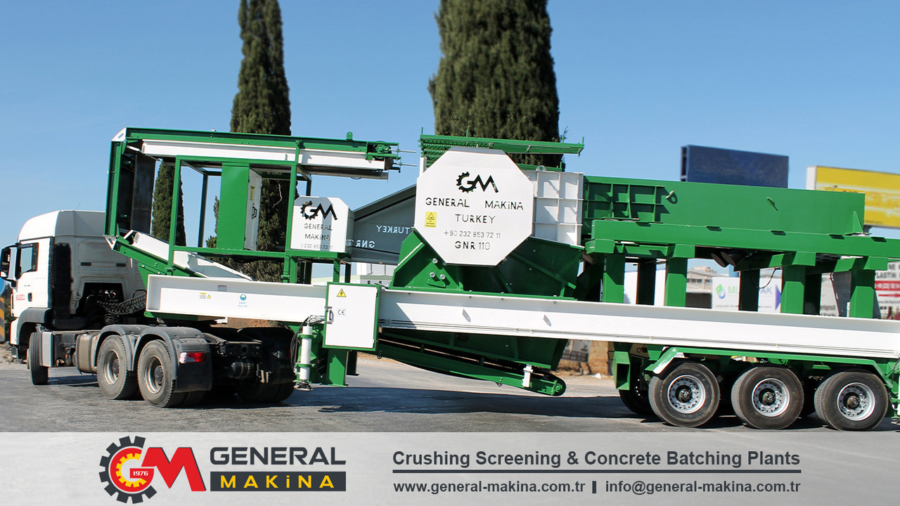 GENERAL MAKİNA Mobile Crushing System With Jaw Crusher - Čeljusna drobilica: slika 2 GENERAL MAKİNA Mobile Crushing System With Jaw Crusher - Čeljusna drobilica: slika 2