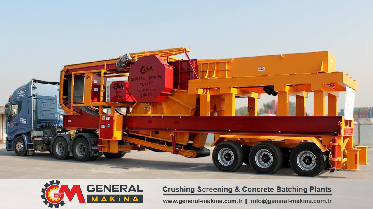 GENERAL MAKİNA Mobile Crushing System With Jaw Crusher - Čeljusna drobilica: slika 5 GENERAL MAKİNA Mobile Crushing System With Jaw Crusher - Čeljusna drobilica: slika 5