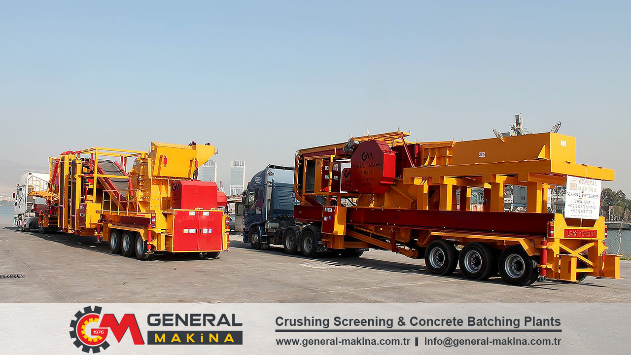 GENERAL MAKİNA Mobile Crushing System With Jaw Crusher - Čeljusna drobilica: slika 1 GENERAL MAKİNA Mobile Crushing System With Jaw Crusher - Čeljusna drobilica: slika 1
