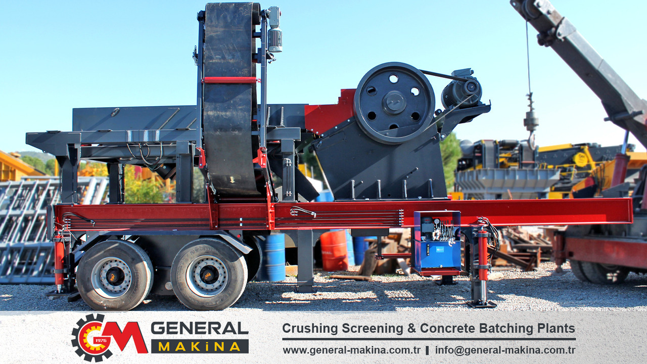 GENERAL MAKİNA Semi Mobile Crushing Plant - Čeljusna drobilica: slika 3 GENERAL MAKİNA Semi Mobile Crushing Plant - Čeljusna drobilica: slika 3