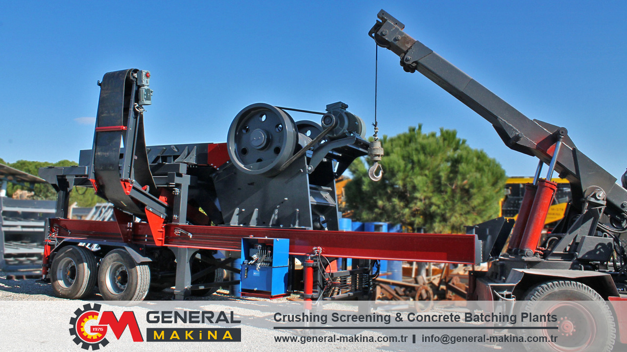 GENERAL MAKİNA Semi Mobile Crushing Plant - Čeljusna drobilica: slika 4 GENERAL MAKİNA Semi Mobile Crushing Plant - Čeljusna drobilica: slika 4