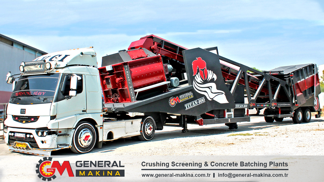 General Makina Titan 100 m3 Mobile Concrete Batching Plant - Fabrika betona: slika 2 General Makina Titan 100 m3 Mobile Concrete Batching Plant - Fabrika betona: slika 2