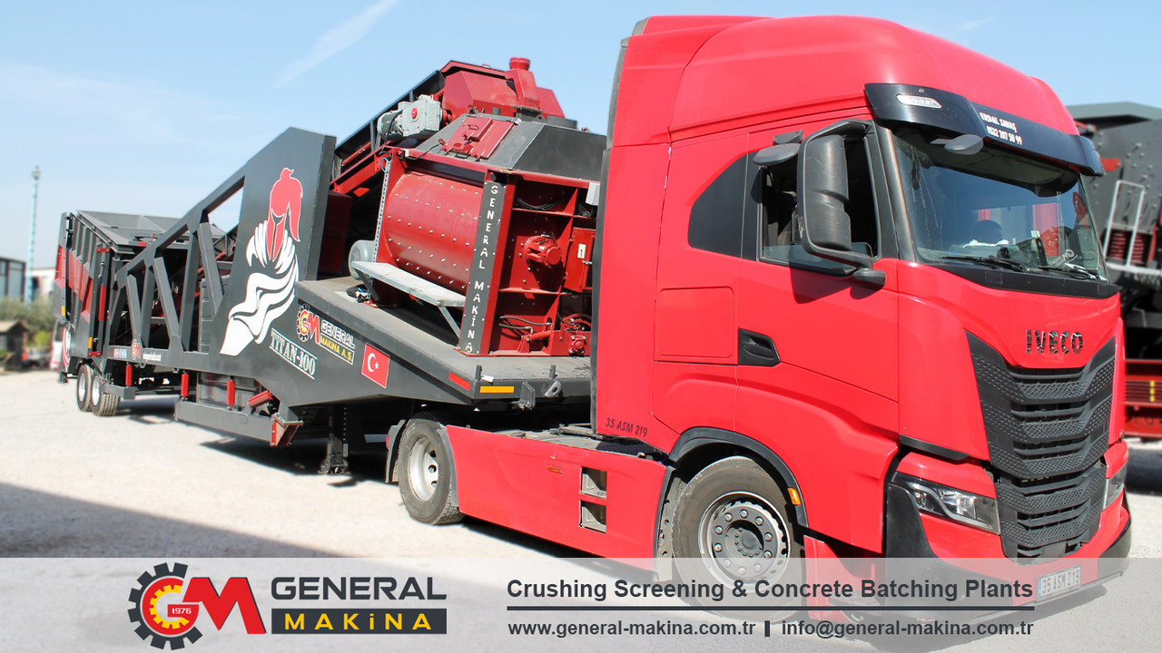 General Makina Titan 100 m3 Mobile Concrete Batching Plant - Fabrika betona: slika 4 General Makina Titan 100 m3 Mobile Concrete Batching Plant - Fabrika betona: slika 4