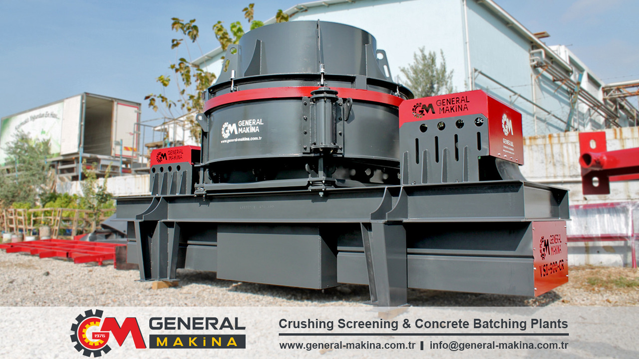 General Makina VSI 900 Vertical Impact Crusher From Turkey - Udarna drobilica: slika 1 General Makina VSI 900 Vertical Impact Crusher From Turkey - Udarna drobilica: slika 1