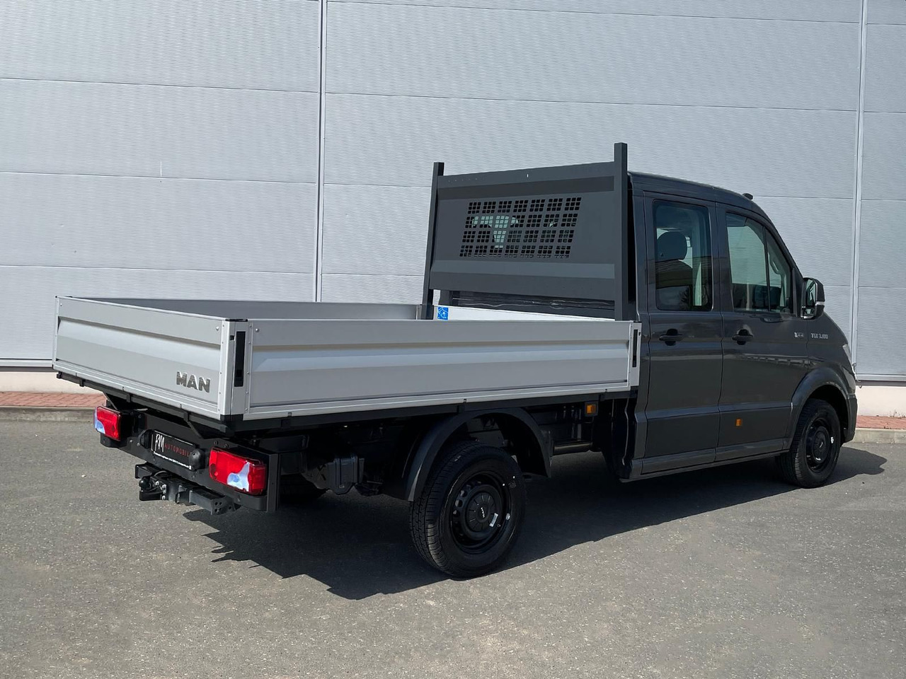 Dostavno vozilo s ravnom platformom, Dostavno vozilo sa duplom kabinom MAN TGE 3.180 Pritsche DOKA MR 4x4 ACC LED DIFF-SPER: slika 7
