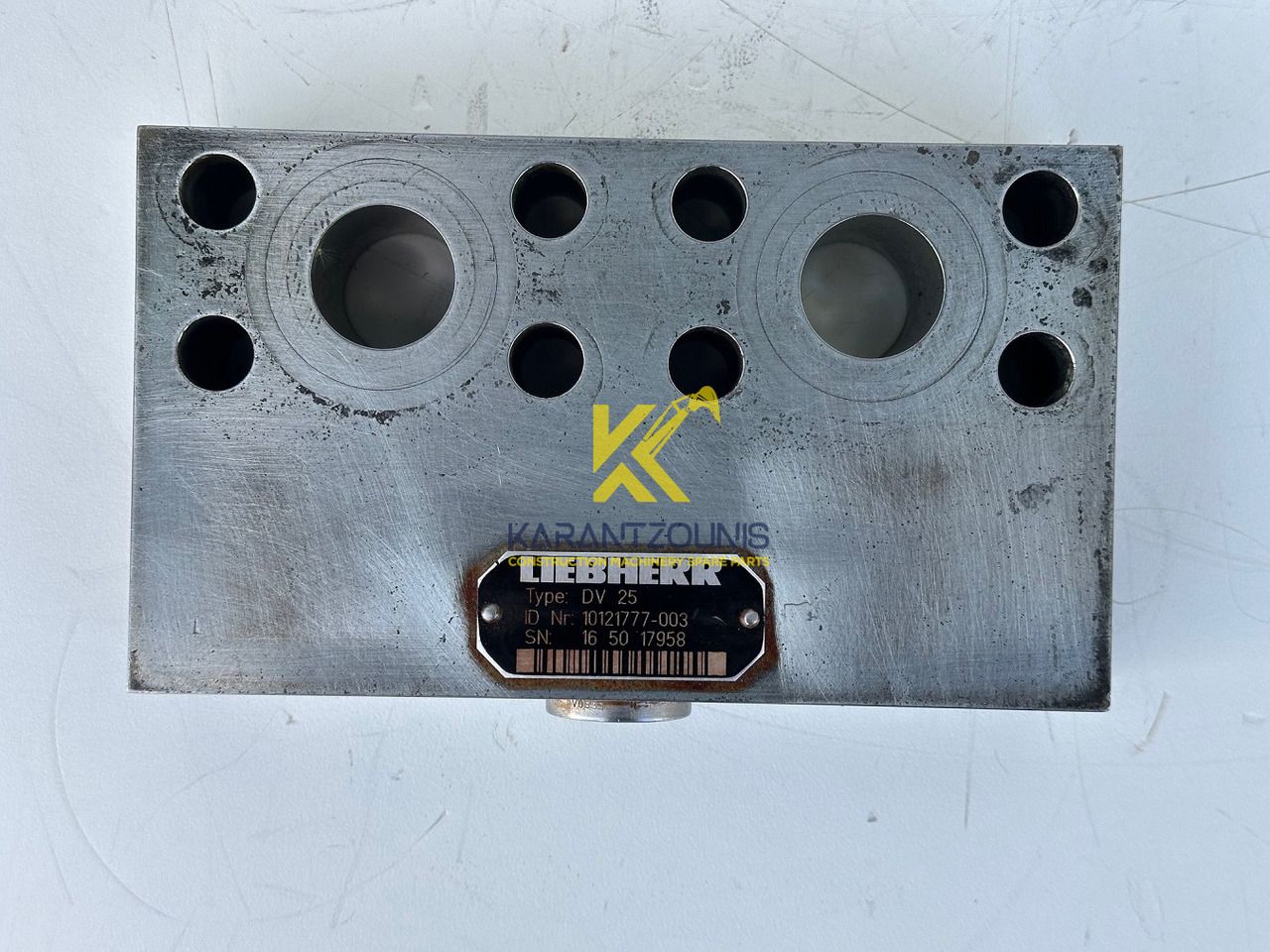Liebherr Dämpfungsventil ID-Nr.10121777. P924 COMP, P926, R926, R916, R922, R924 COMP, R924, R926 COMP, R926, R930, R936, R946, R950 T, R960 T. #10121777.43199# - Motor okretanja za Građevinska mašina: slika 5 Liebherr Dämpfungsventil ID-Nr.10121777. P924 COMP, P926, R926, R916, R922, R924 COMP, R924, R926 COMP, R926, R930, R936, R946, R950 T, R960 T. #10121777.43199# - Motor okretanja za Građevinska mašina: slika 5
