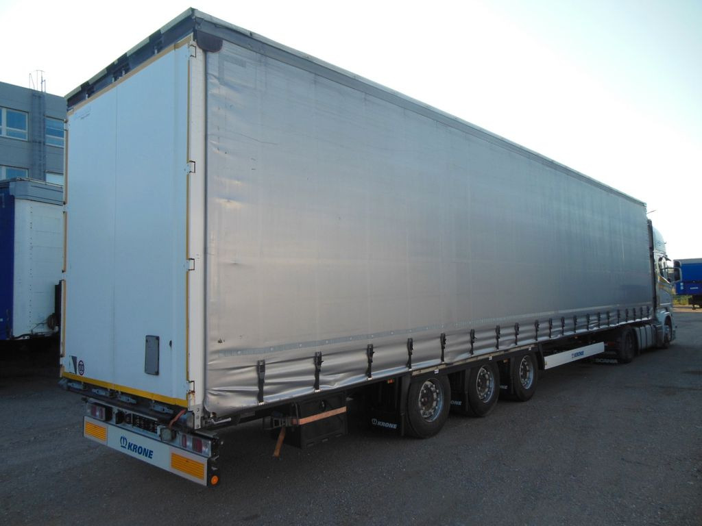 Krone SD, LOWDECK, SAF, LIFTACHSE - Poluprikolica sa ceradom: slika 1 Krone SD, LOWDECK, SAF, LIFTACHSE - Poluprikolica sa ceradom: slika 1