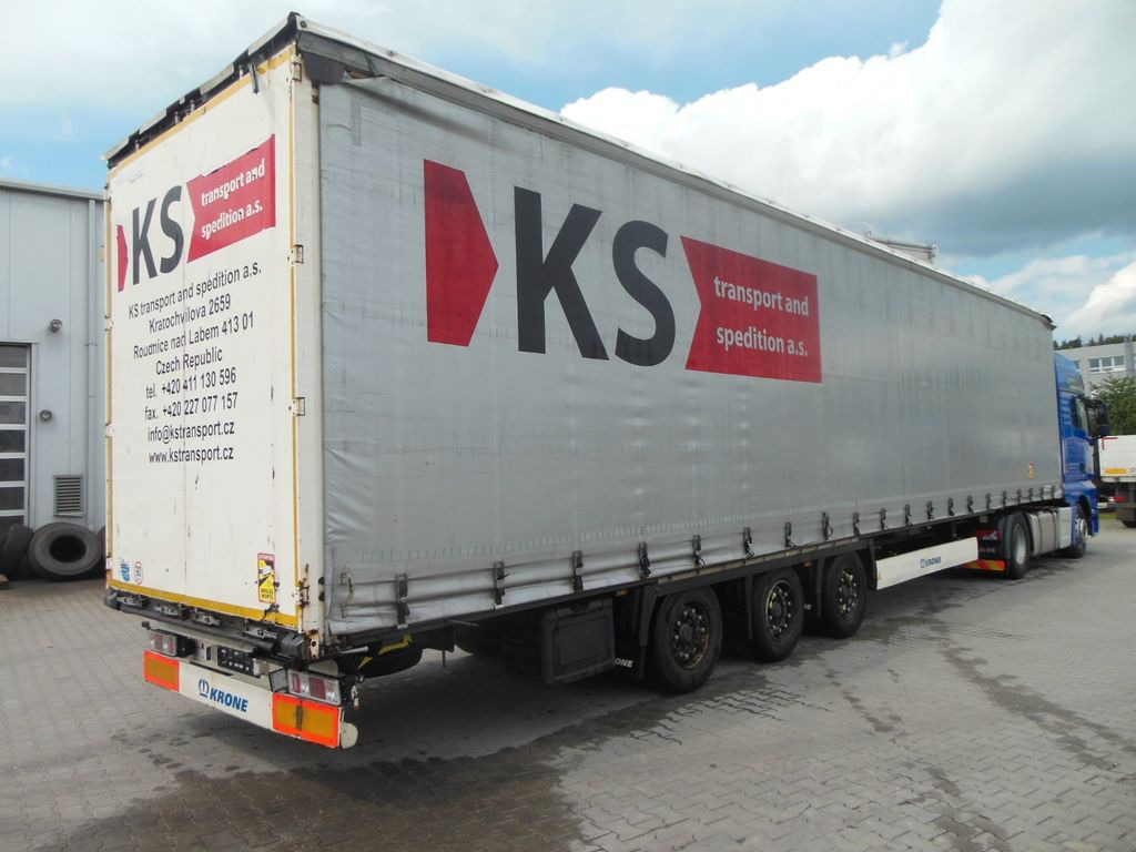 Krone SD MEGA LINER, LOWDECK - Poluprikolica sa ceradom: slika 1 Krone SD MEGA LINER, LOWDECK - Poluprikolica sa ceradom: slika 1