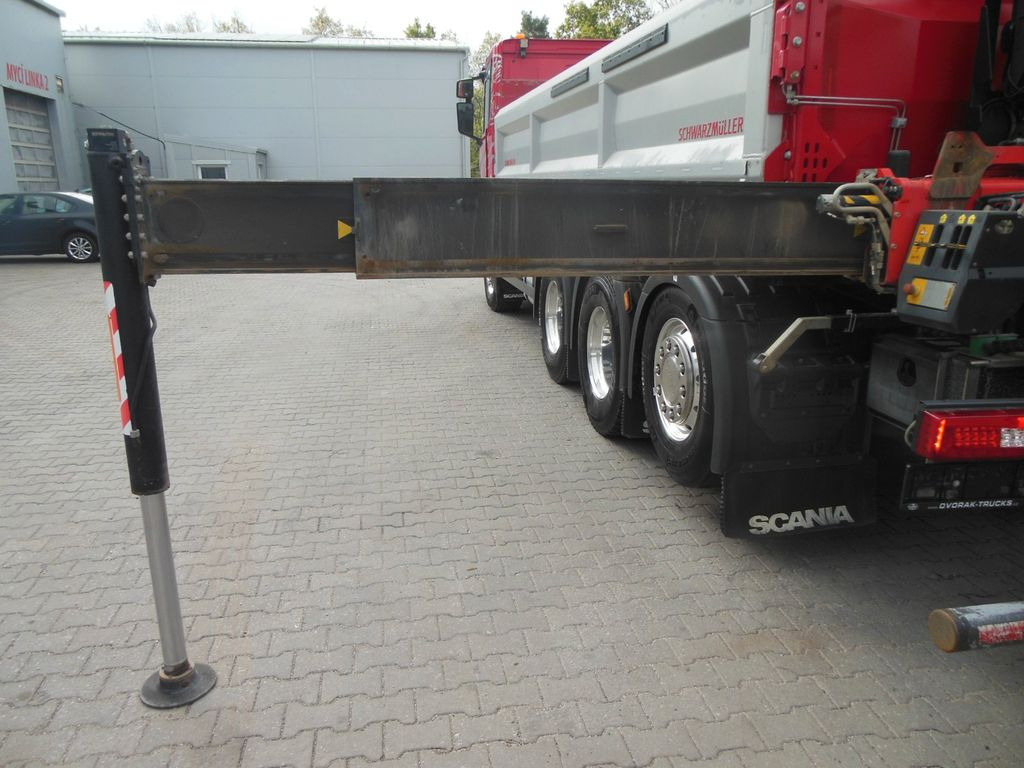 Istovarivač, Kamion sa dizalicom Scania R 580,8X4,KIPPER,BORDMATIC,PALFINGER PK 19.001: slika 15