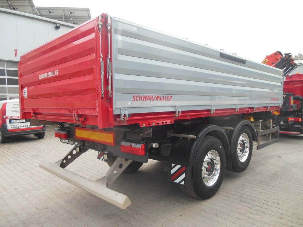 Istovarivač, Kamion sa dizalicom Scania R 580,8X4,KIPPER,BORDMATIC,PALFINGER PK 19.001: slika 29