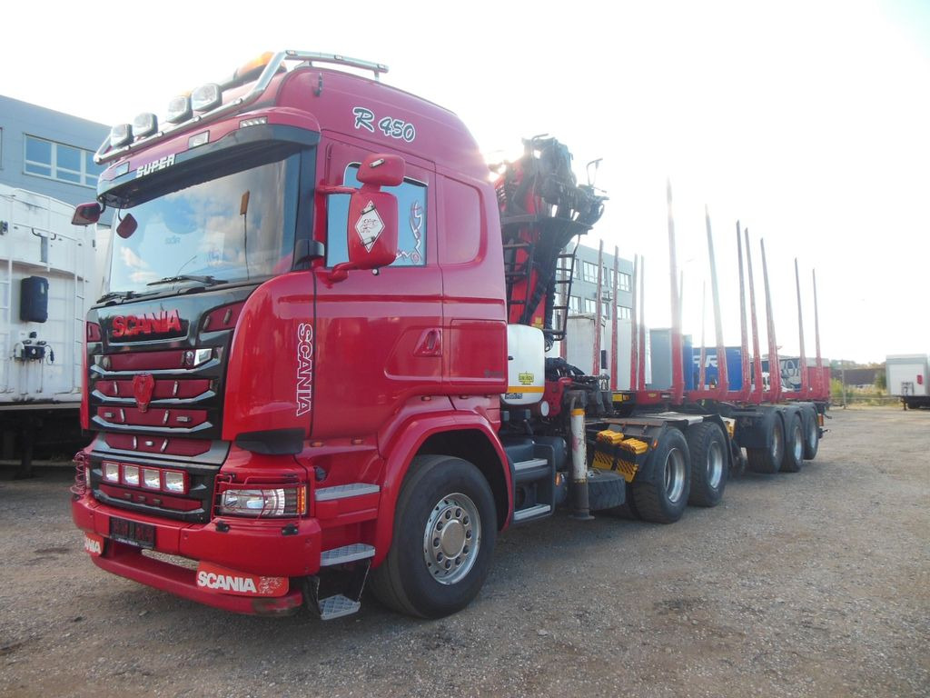 Scania R450,6X4, KRAN, EPSILON 170 + UMIKOV TELESKOP - Šticar, Kamion sa dizalicom: slika 1 Scania R450,6X4, KRAN, EPSILON 170 + UMIKOV TELESKOP - Šticar, Kamion sa dizalicom: slika 1