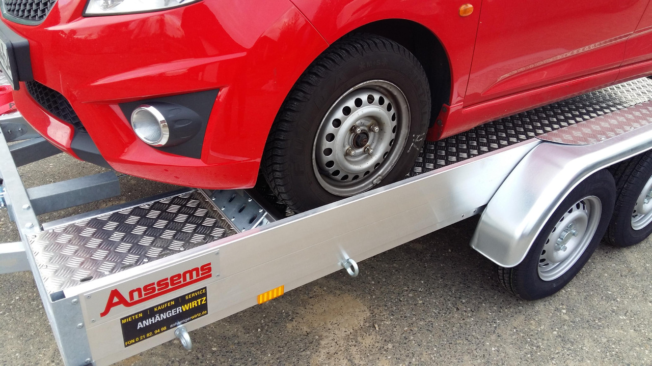 Anssems AMT ECO 1500 light 400x188x18cm (XL) Alurampen 1500kg Wohnmobilanhänger Januar Aktion - Prikolica za prevoz automobila: slika 3 Anssems AMT ECO 1500 light 400x188x18cm (XL) Alurampen 1500kg Wohnmobilanhänger Januar Aktion - Prikolica za prevoz automobila: slika 3