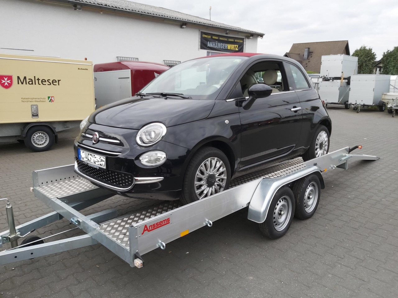 Anssems AMT ECO 1500 light 400x188x18cm (XL) Alurampen 1500kg Wohnmobilanhänger Januar Aktion - Prikolica za prevoz automobila: slika 5 Anssems AMT ECO 1500 light 400x188x18cm (XL) Alurampen 1500kg Wohnmobilanhänger Januar Aktion - Prikolica za prevoz automobila: slika 5