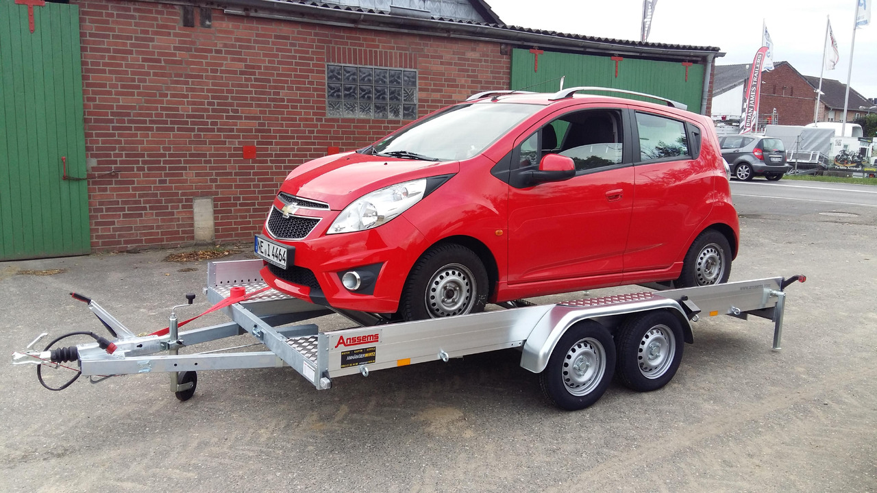 Anssems AMT ECO 1500 light 400x188x18cm (XL) Alurampen 1500kg Wohnmobilanhänger Januar Aktion - Prikolica za prevoz automobila: slika 2 Anssems AMT ECO 1500 light 400x188x18cm (XL) Alurampen 1500kg Wohnmobilanhänger Januar Aktion - Prikolica za prevoz automobila: slika 2