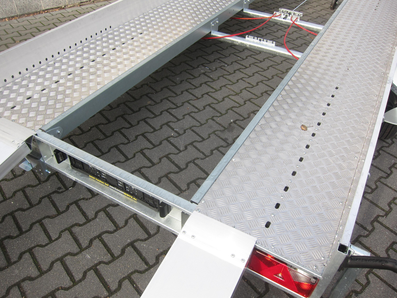 Prikolica za prevoz automobila Anssems AMT ECO 2000 light 400x188x18cm (XL) Alurampen 2000kg Wohnmobilanhänger Januar Aktion: slika 11