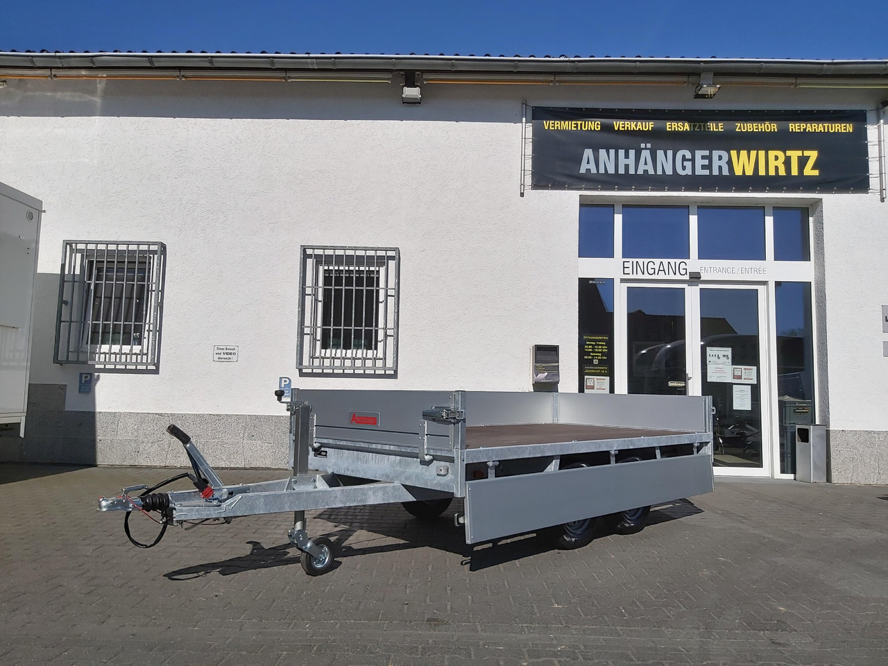 Anssems Hochlader PSX - S 2500 305x153x30cm (M) 2500kg preorder Aktion online - Plato prikolica: slika 3 Anssems Hochlader PSX - S 2500 305x153x30cm (M) 2500kg preorder Aktion online - Plato prikolica: slika 3