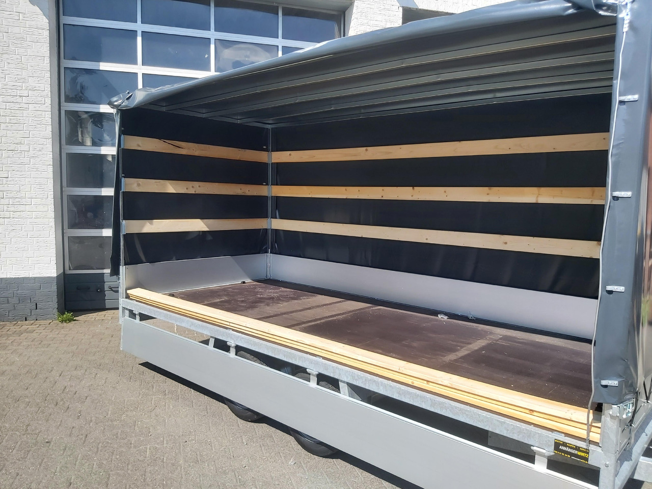 Anssems Hochlader PSX - S 3000 405x178x30cm 180cm Hochplane grau (XL) 3000kg Aktion - Prikolica sa ceradom: slika 2 Anssems Hochlader PSX - S 3000 405x178x30cm 180cm Hochplane grau (XL) 3000kg Aktion - Prikolica sa ceradom: slika 2