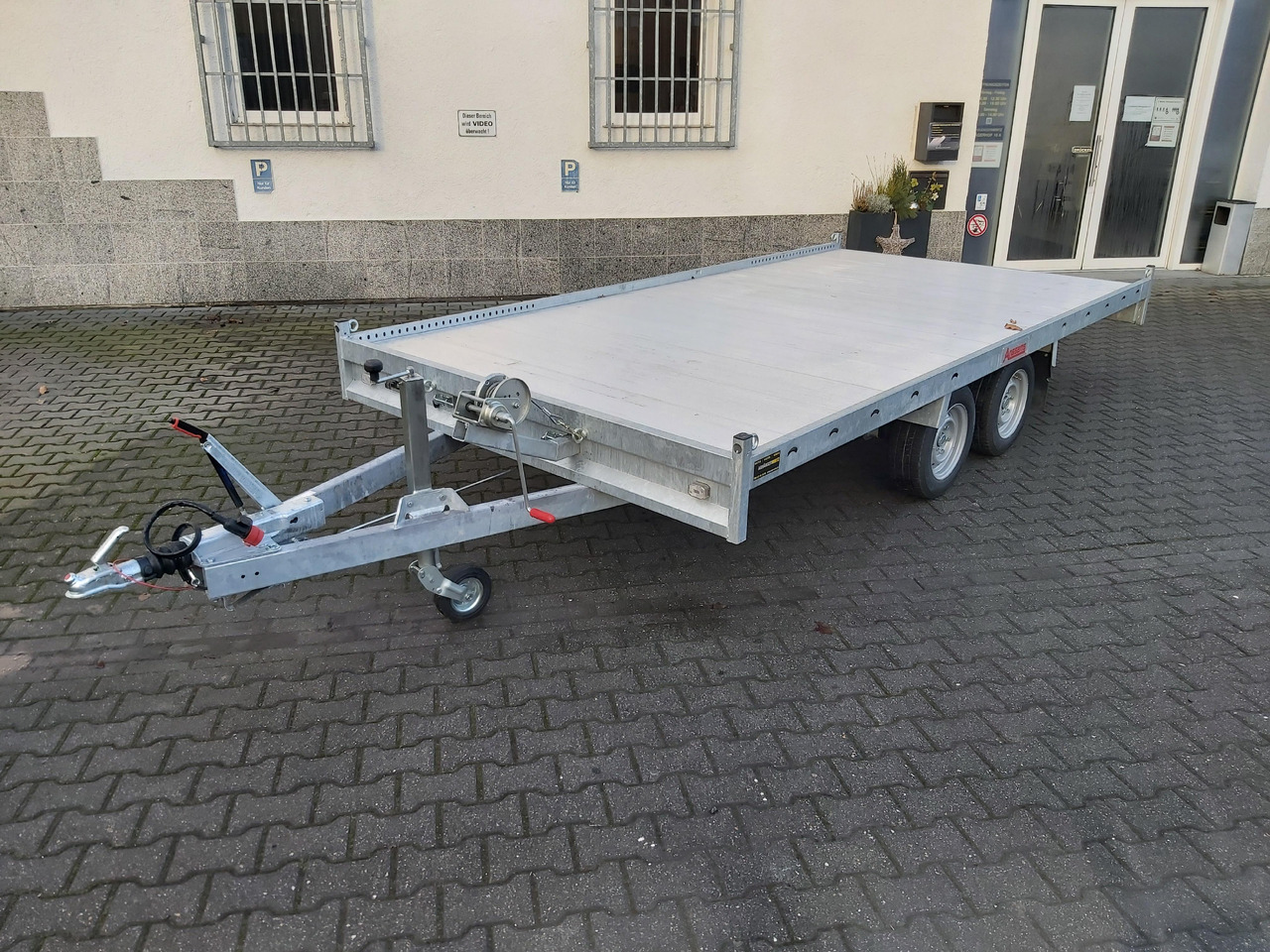 Plato prikolica Anssems MSX 3000 Multitransporter 405x200cm Aluboden 3000kg Aktion bei Onlinekauf: slika 12