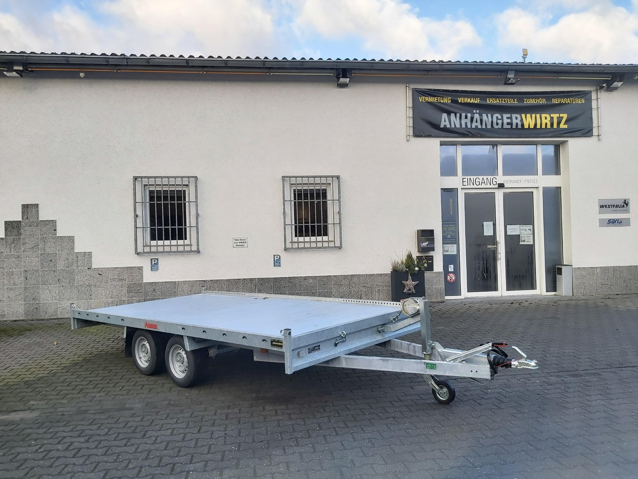 Plato prikolica Anssems MSX 3000 Multitransporter 405x200cm Aluboden 3000kg Aktion bei Onlinekauf: slika 7