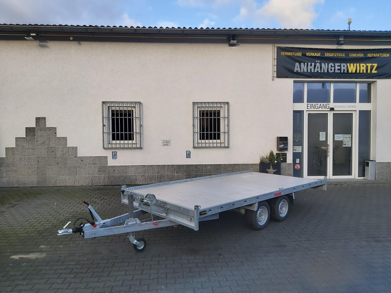 Plato prikolica Anssems MSX 3000 Multitransporter 405x200cm Aluboden 3000kg Aktion bei Onlinekauf: slika 13