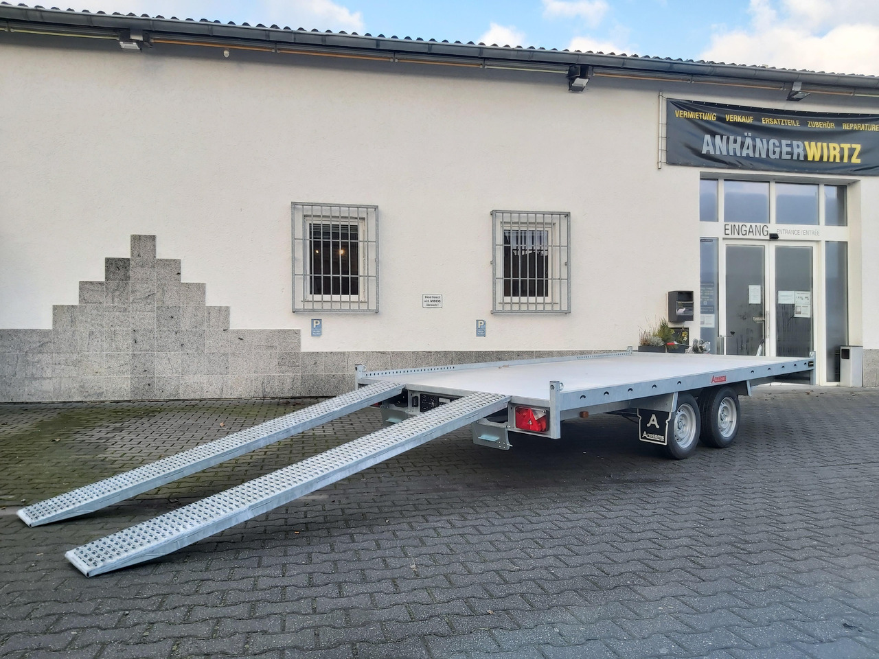 Anssems MSX 3000 Multitransporter 405x200cm Aluboden 3000kg Aktion bei Onlinekauf - Plato prikolica: slika 1 Anssems MSX 3000 Multitransporter 405x200cm Aluboden 3000kg Aktion bei Onlinekauf - Plato prikolica: slika 1