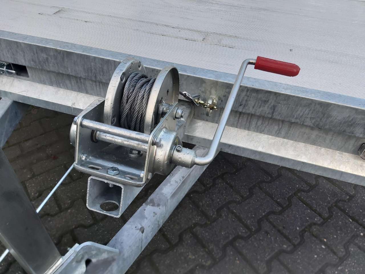 Plato prikolica Anssems MSX 3000 Multitransporter 405x200cm Aluboden 3000kg Aktion bei Onlinekauf: slika 10