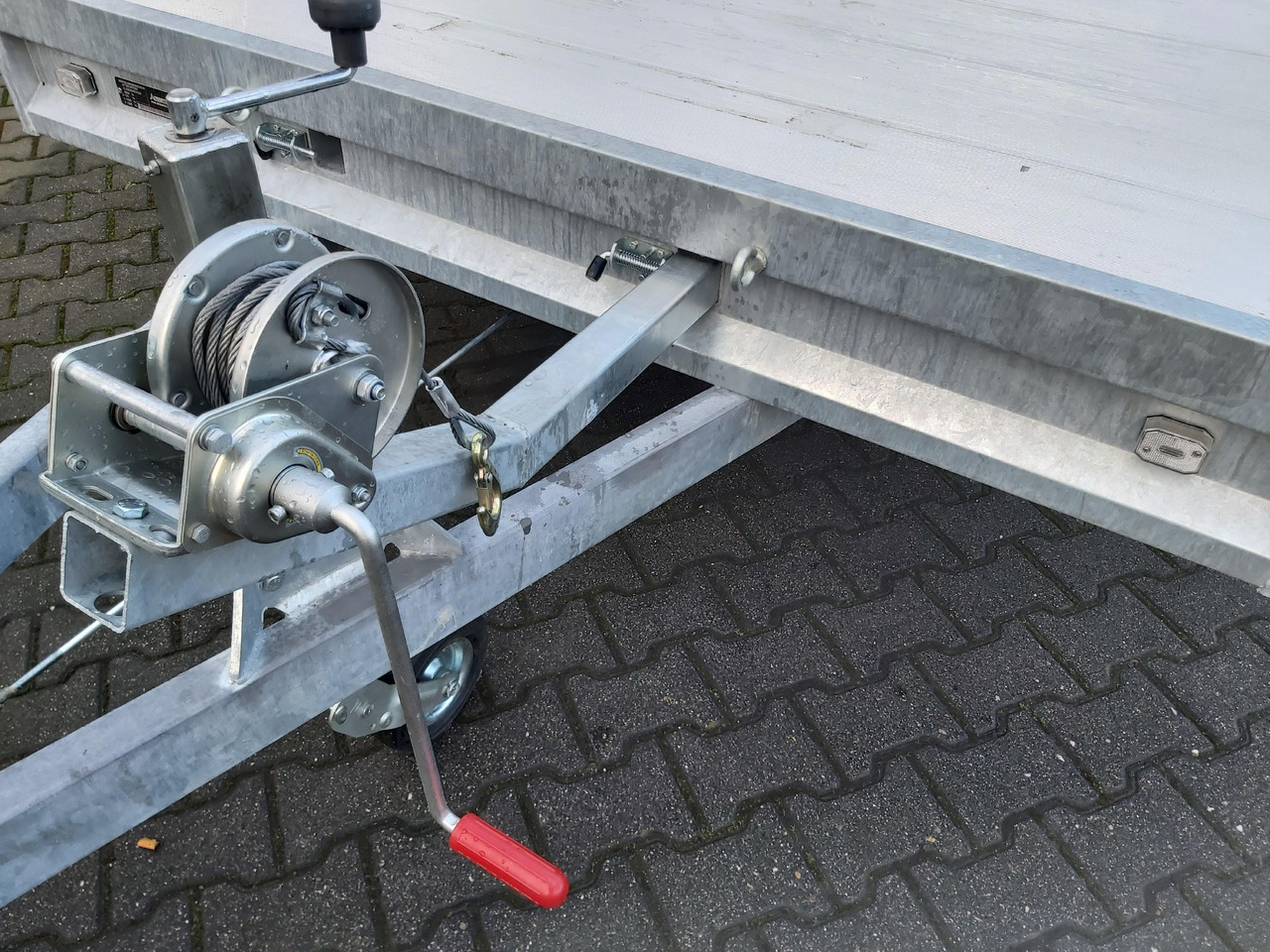Plato prikolica Anssems MSX 3000 Multitransporter 405x200cm Aluboden 3000kg Aktion bei Onlinekauf: slika 11