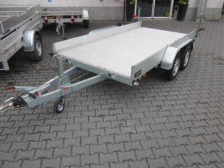 Anssems Transporter AMT 1500 340x170x18cm Aluboden Alurampen 1500kg - Plato prikolica: slika 1 Anssems Transporter AMT 1500 340x170x18cm Aluboden Alurampen 1500kg - Plato prikolica: slika 1