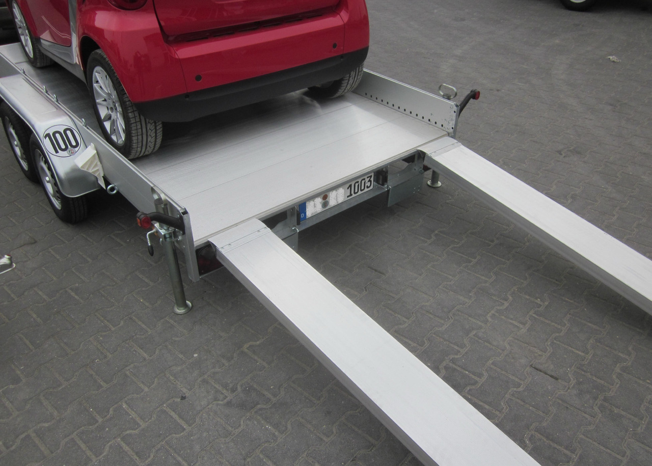 Anssems Transporter AMT 1500 340x170x18cm Aluboden Alurampen 1500kg - Plato prikolica: slika 5 Anssems Transporter AMT 1500 340x170x18cm Aluboden Alurampen 1500kg - Plato prikolica: slika 5