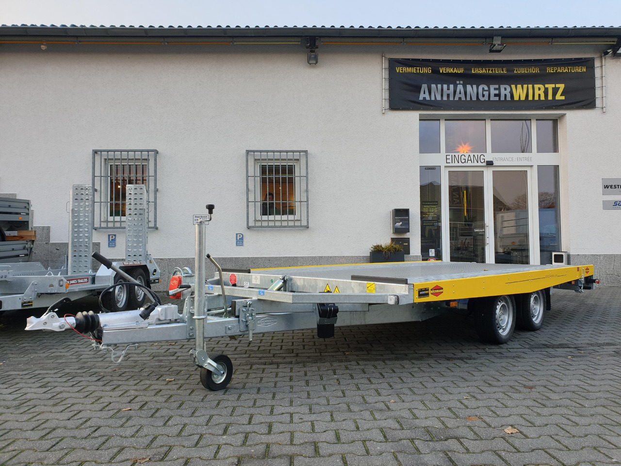 Böckmann AH 4320/35 430x208cm easyload ankipbar Aluboden 3500kg - Prikolica za prevoz automobila: slika 5 Böckmann AH 4320/35 430x208cm easyload ankipbar Aluboden 3500kg - Prikolica za prevoz automobila: slika 5