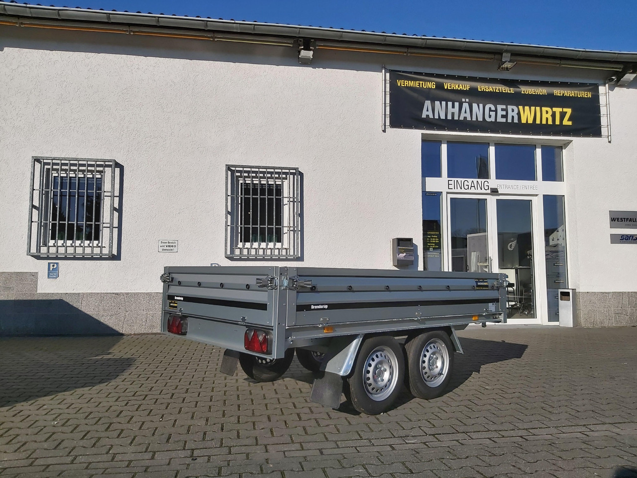 Plato prikolica Brenderup 3251 STU 750 250x142x35cm Tandemachse 13" (S) 750kg: slika 7