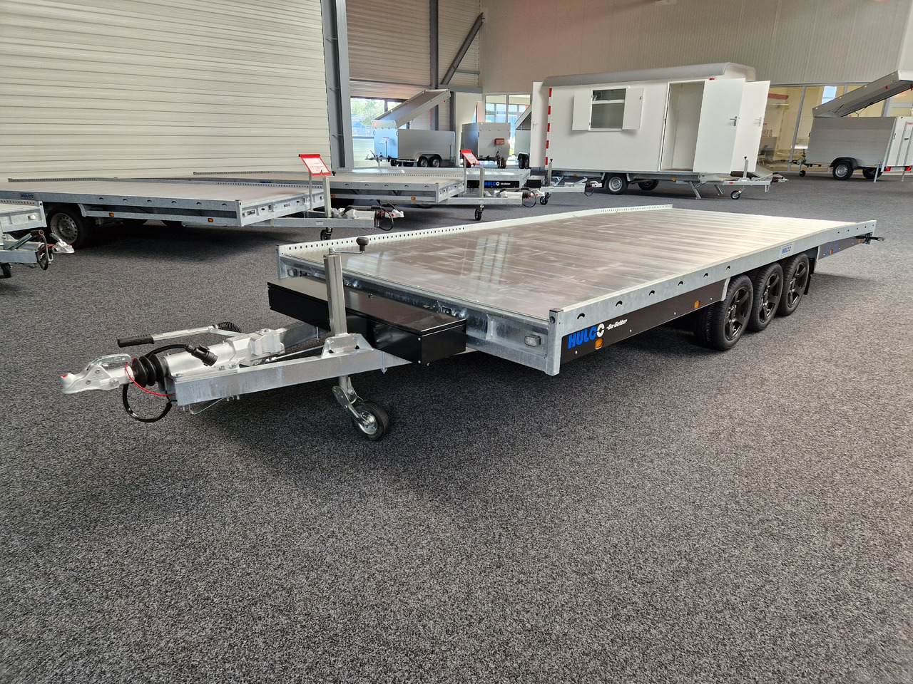 Prikolica za prevoz automobila CARAX-3 3500 Go Getter Multitransporter 540x207cm Aluboden Alufelgen black LED Tridem 3500kg: slika 6