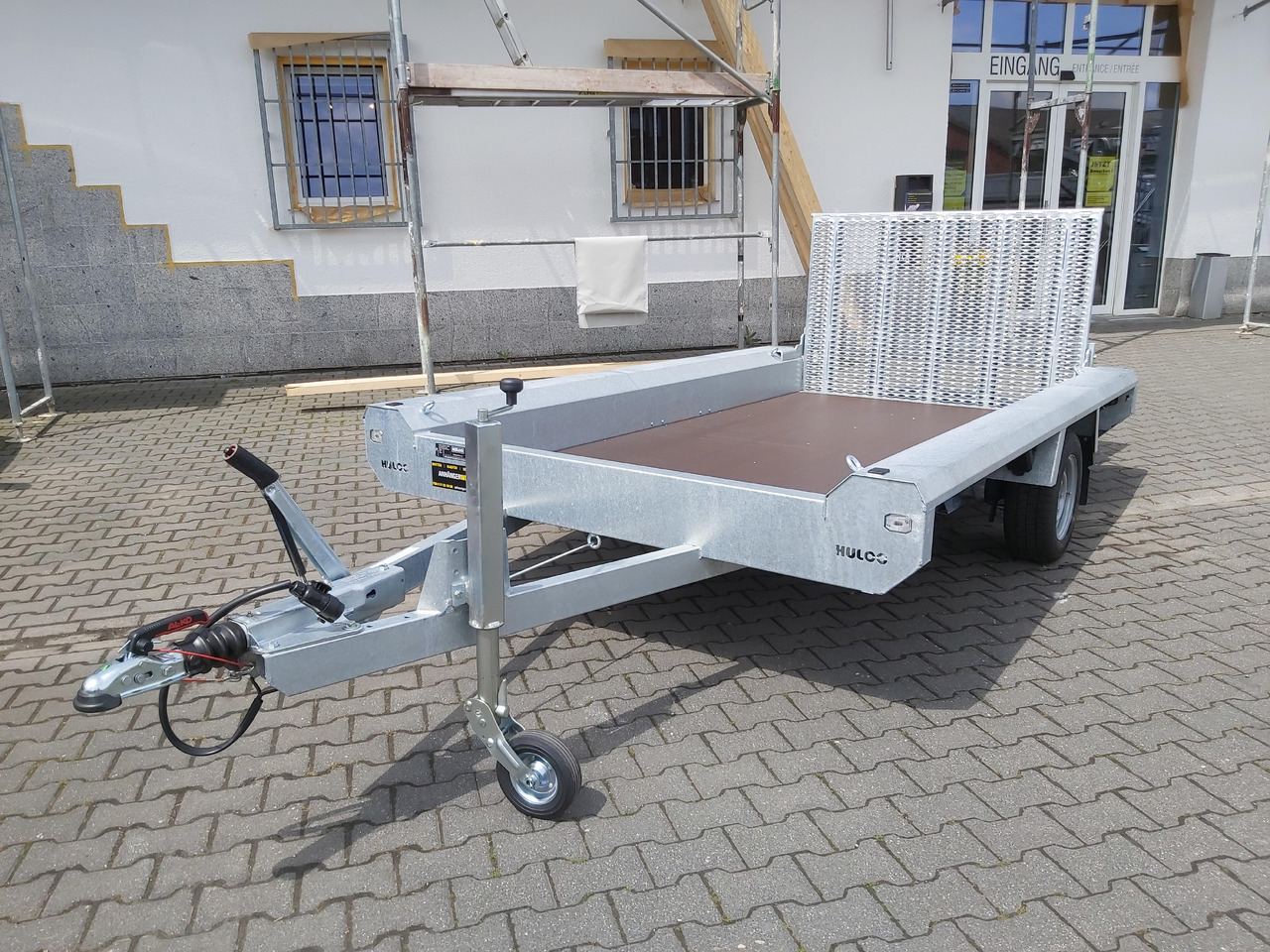 HULCO TERRAX Basic 294x150x27cm Heckrampe 100cm (M) 12" 1800kg - Prikolica za prevoz radnih mašina: slika 5 HULCO TERRAX Basic 294x150x27cm Heckrampe 100cm (M) 12" 1800kg - Prikolica za prevoz radnih mašina: slika 5