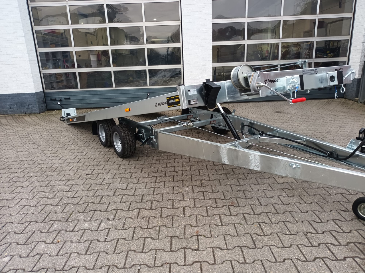 Martz Cartrailer GT KIPP 480/2 3T 480x205cm Profi Lohr Stahl & Aluboden 3000kg 100km/H - Prikolica za prevoz automobila: slika 2 Martz Cartrailer GT KIPP 480/2 3T 480x205cm Profi Lohr Stahl & Aluboden 3000kg 100km/H - Prikolica za prevoz automobila: slika 2