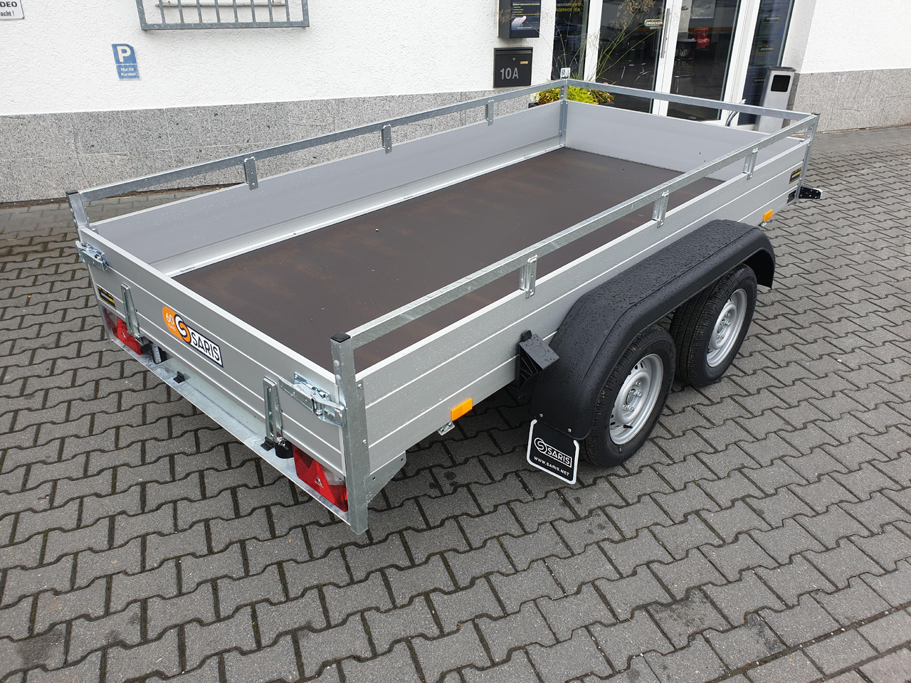 Saris Anhänger FW2000 McAlu Pro MP 305x153x45cm (M) 2000kg - Plato prikolica: slika 3 Saris Anhänger FW2000 McAlu Pro MP 305x153x45cm (M) 2000kg - Plato prikolica: slika 3