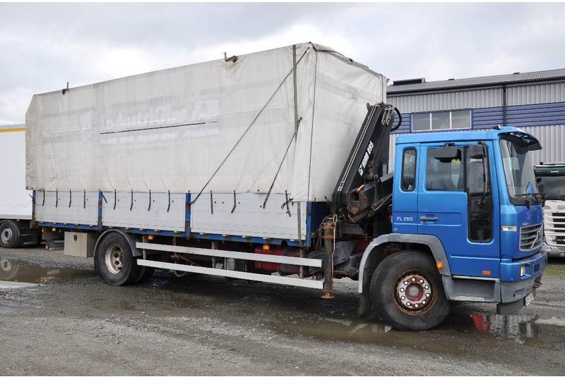 Volvo FL618 4X2 Kran/kapell - Kamion sa dizalicom: slika 1 Volvo FL618 4X2 Kran/kapell - Kamion sa dizalicom: slika 1