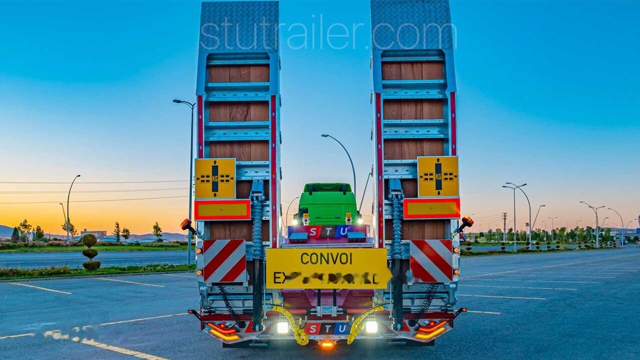 STU 4 Axle Extendable Lowbed Trailer - Niska poluprikolica za prevoz: slika 5 STU 4 Axle Extendable Lowbed Trailer - Niska poluprikolica za prevoz: slika 5