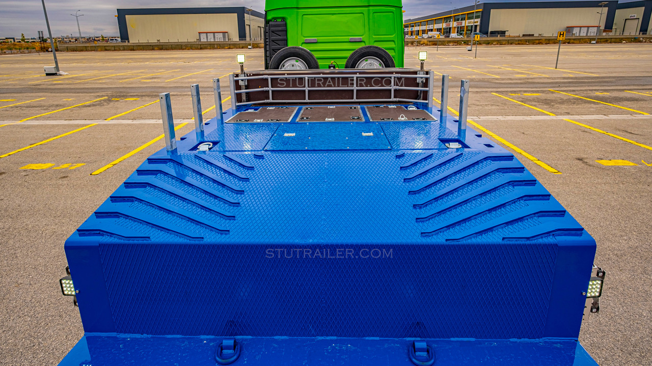 Novu Niska poluprikolica za prevoz STU 5 Axle Hydraulic Steering Extendable Low Laoder: slika 18