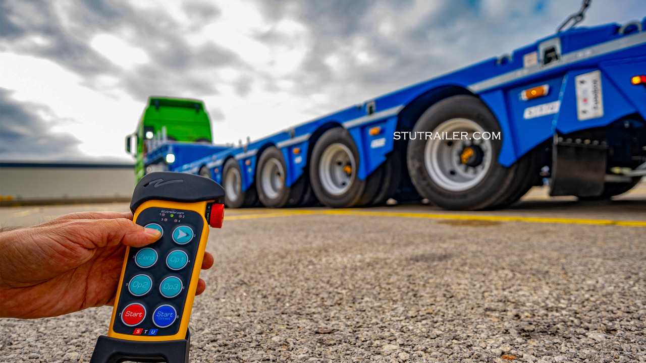 STU 5 Axle Hydraulic Steering Extendable Low Laoder - Niska poluprikolica za prevoz: slika 4 STU 5 Axle Hydraulic Steering Extendable Low Laoder - Niska poluprikolica za prevoz: slika 4