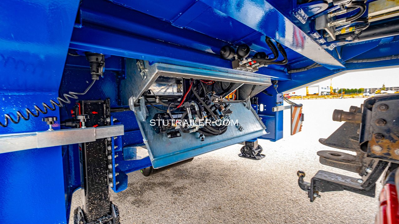 Novu Niska poluprikolica za prevoz STU 5 Axle Hydraulic Steering Extendable Low Laoder: slika 17