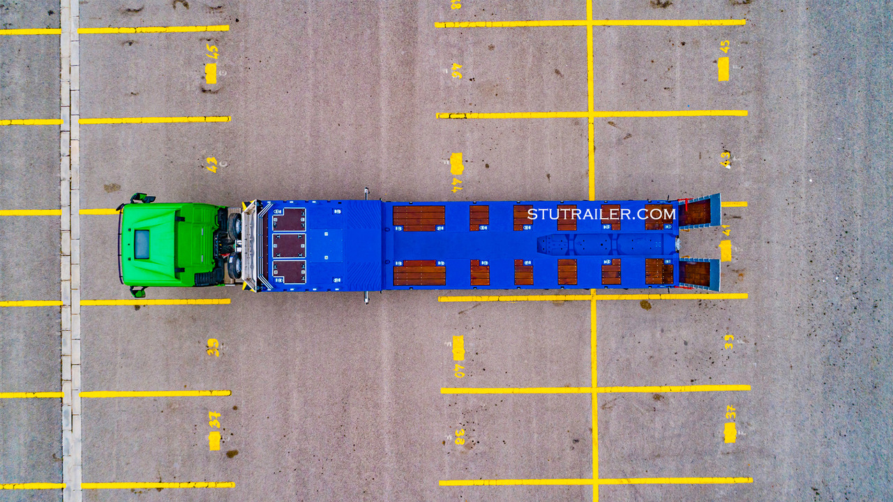 STU 5 Axle Hydraulic Steering Extendable Low Laoder - Niska poluprikolica za prevoz: slika 3 STU 5 Axle Hydraulic Steering Extendable Low Laoder - Niska poluprikolica za prevoz: slika 3