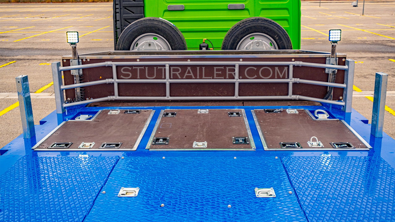 Novu Niska poluprikolica za prevoz STU 5 Axle Hydraulic Steering Extendable Low Laoder: slika 19
